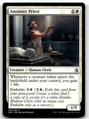 Anointer Priest 3 Magic The Gathering- Amonkhet