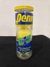 Vintage Penn Tennis Balls Brand new Sealed Court 1 Yellow All Court Surfaces