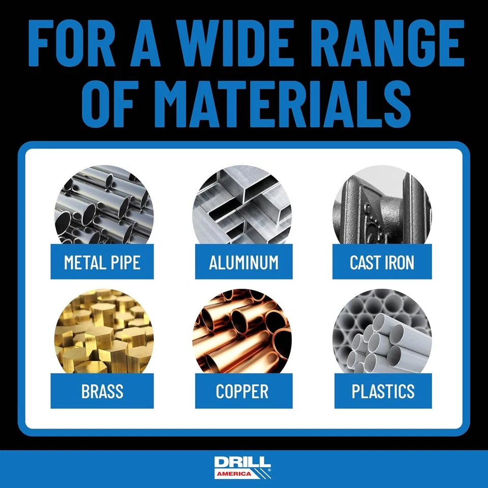 Drill America 2"-11-1/2" NPT Pipe Tap , Carbon Steel, DWTPT 2"-11-1/2  - Image 4 of 4