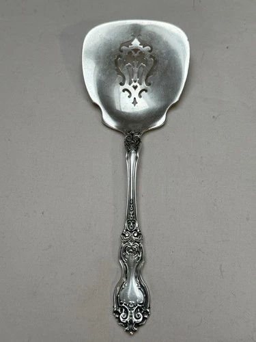 Wallace Sterling Silver 925 Antique Serving Spoon 72.1 Grams