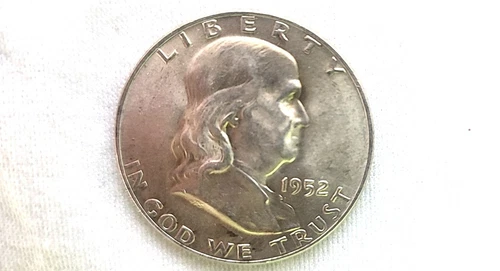 1952 D Franklin Half Dollar FBL in BU Condition