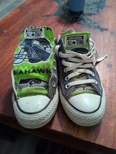 Nfl Seattle Seahawks Converse All-Star Sneakers Size 8
