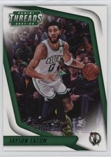 2021-22 Panini Chronicles Threads Green Jayson Tatum #96 1h1u