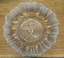 MIKASA Winter Dreams Frosted Deer Cabin Snow Scene 10.75" Serving Bowl