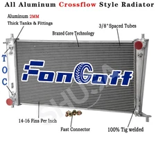 Aluminum Radiator for 1999-2004 Ford F-150 F-250 F-350 Super Duty 4.2L/4.6L/5.4L