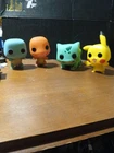 4 Starter Pokémon Funko Pops! Great Condition! No Scuff Marks!