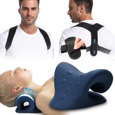Neck Stretcher Posture Corrector for Women and Men, Cervical Traction for S...