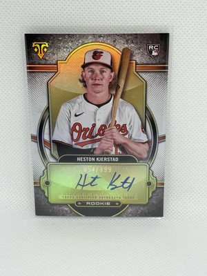 2024 Topps Triple Threads Rookie Auto # d /199 Heston Kjerstad #RA-HK RC