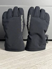 Peak Performance Jr 5 Gloves Black Softshell Winter Outdoor Ski