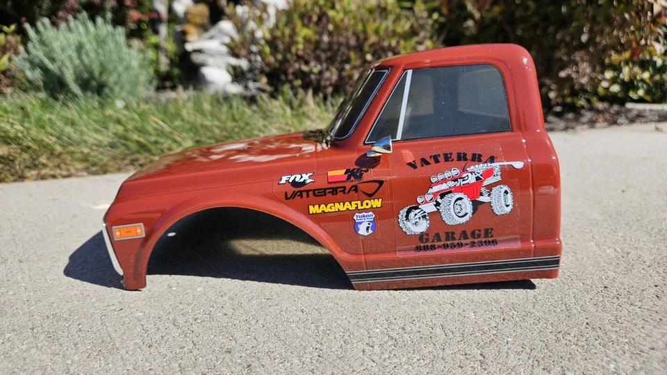 NEW! Custom Vaterra Ascender 1972 Chevrolet K10 Pickup Cab Set VTR230056 - READ! - Image 3 of 4