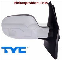 TYC 328-0066 AußEnspiegel Links Spiegel AußEn FüR Renault