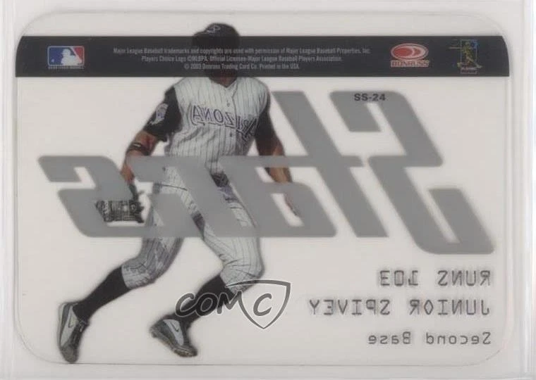 2003 Donruss Studio Stars Junior Spivey #SS-24 - Image 2 of 2
