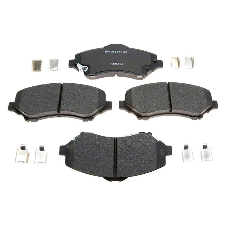 Rotores de freno delanteros + pastillas de freno metálicas y accesorios para Jeep Liberty 2008-2012 Foto 2 de 4