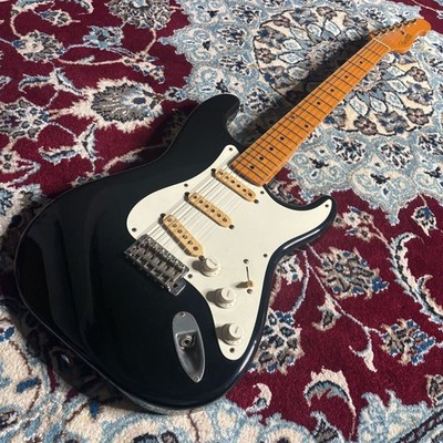 Electric Guitar Hurricane by Morris MSS-3M Black 80s Vintage Made