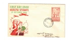 NEW ZEALAND 1940 2d + 1d Health FDC ,cds  MORNINGTON