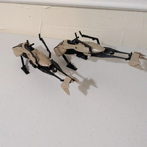 1983 Kenner Star Wars Speeder Bike Pair Of 2 ROTJ Incomplete Vintage Authentic