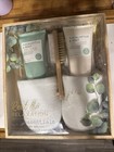 Spa Essentials Slippers/Dry Brush/Foot Scrub/Foot Lotion — photo 1