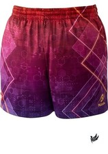 Nittaku Table Tennis Game Pants Bright Neon Shorts JTTA Japan Table Tennis