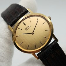Seiko Ladies Vintage Gold Tone Quartz Watch 2620-5139