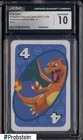 2021 Pokémon Japanese Playing Cards Pocket UNO Blue Charizard CGC 10 GEM MINT