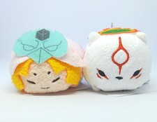 Okami Tsum Waka Amaterasu Set Mini Juguete de Peluche Capcorom Capcom Store Japón Nuevo