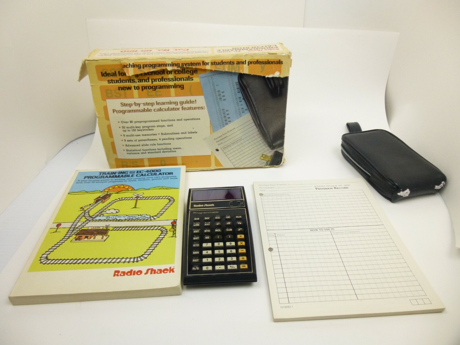 RARE - Vintage Radio Shack EC-4000 Programmable Calculator - COPY OF ...