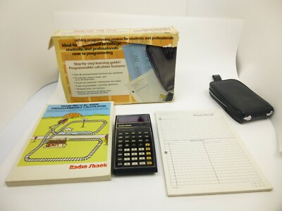 RARE - Vintage Radio Shack EC-4000 Programmable Calculator - COPY OF TEXAS TI-57