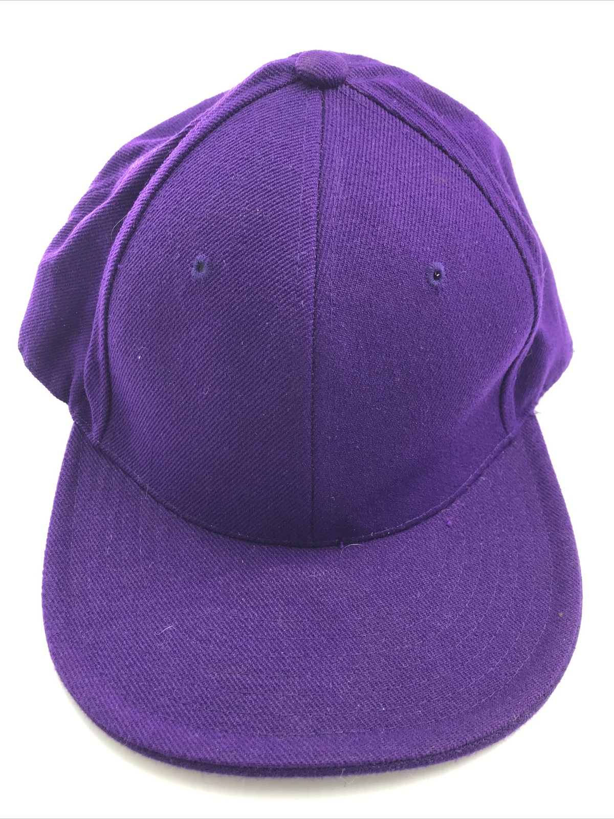 City Hunter Ultimate Head Wear Purple Hat Fitted Cap Size L 100