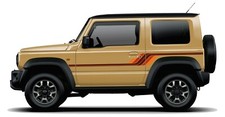Winton Body Stripe Decal Kit Suzuki Jimny Jb64wjb74w
