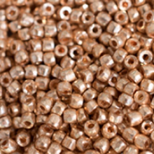 Czech 9/0 3cut Preciosa Color 18389 (1 hank 10-strand) Hex Cut Glass Seed Beads - Picture 1 of 1