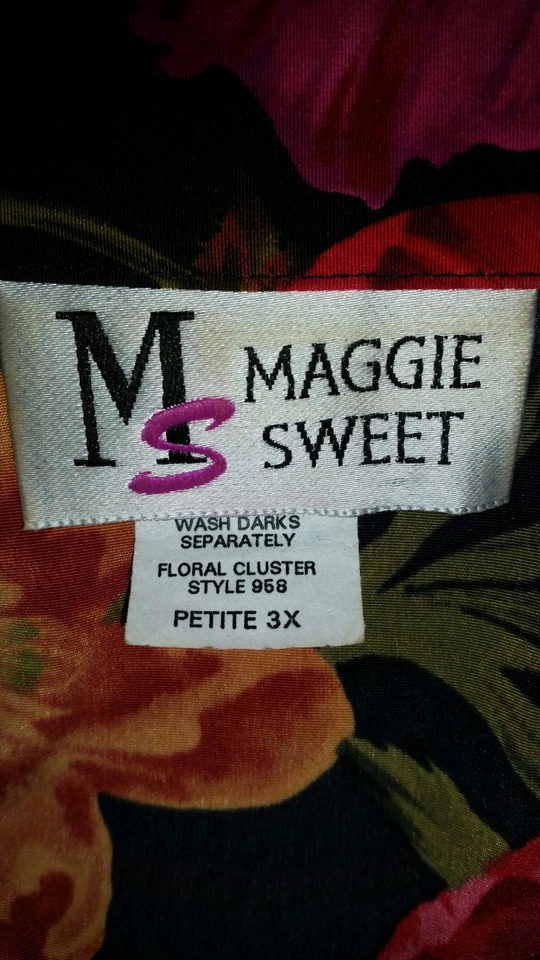 Chaqueta para mujer Maggie Sweet - talla 3X Petite Foto 4 de 4