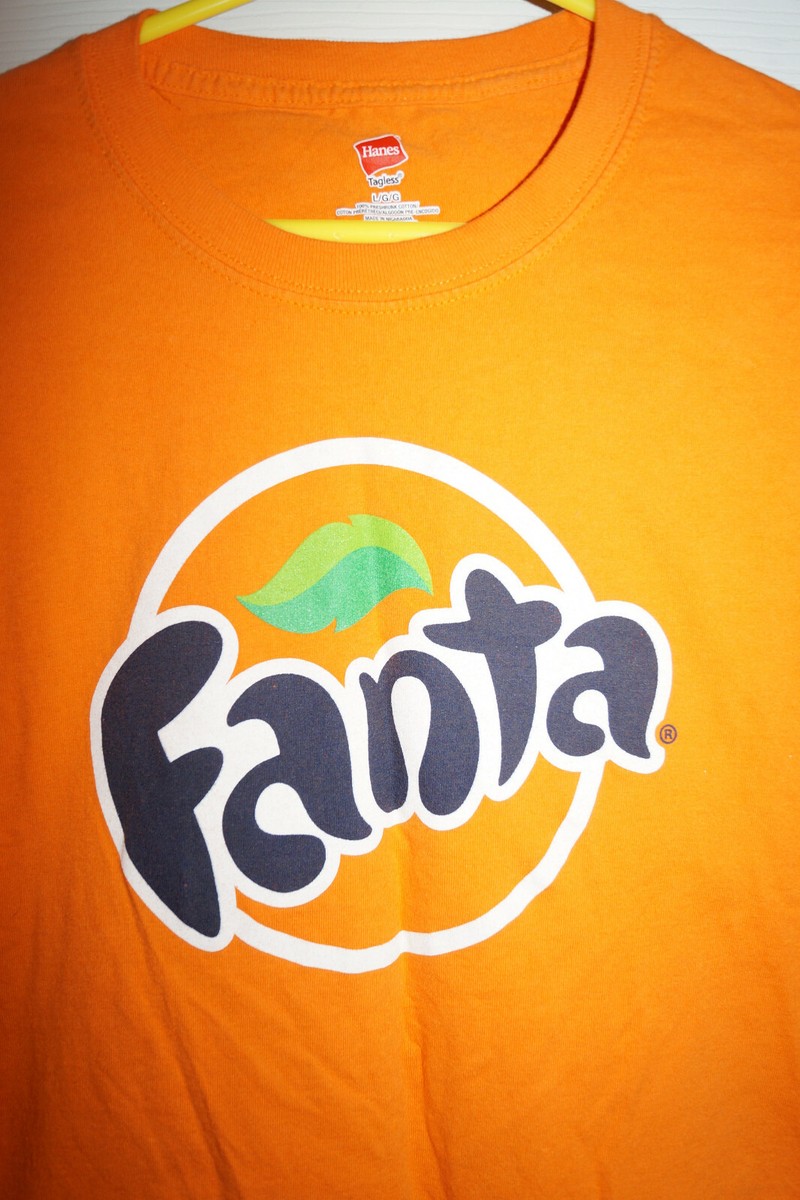FANTA ORANGE SODA GRAPHIC TEE T-SHIRT L LARGE | eBay