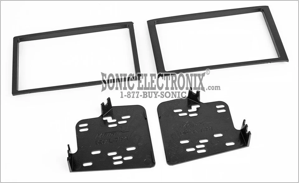 Kit de tablero de instalación doble DIN Metra 95-7861 para Honda Pilot 2003-2007 Foto 2 de 3