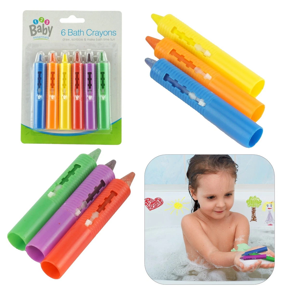 Washable Baby Bath Crayons, Crayons Kids, Bath Crayons Kid