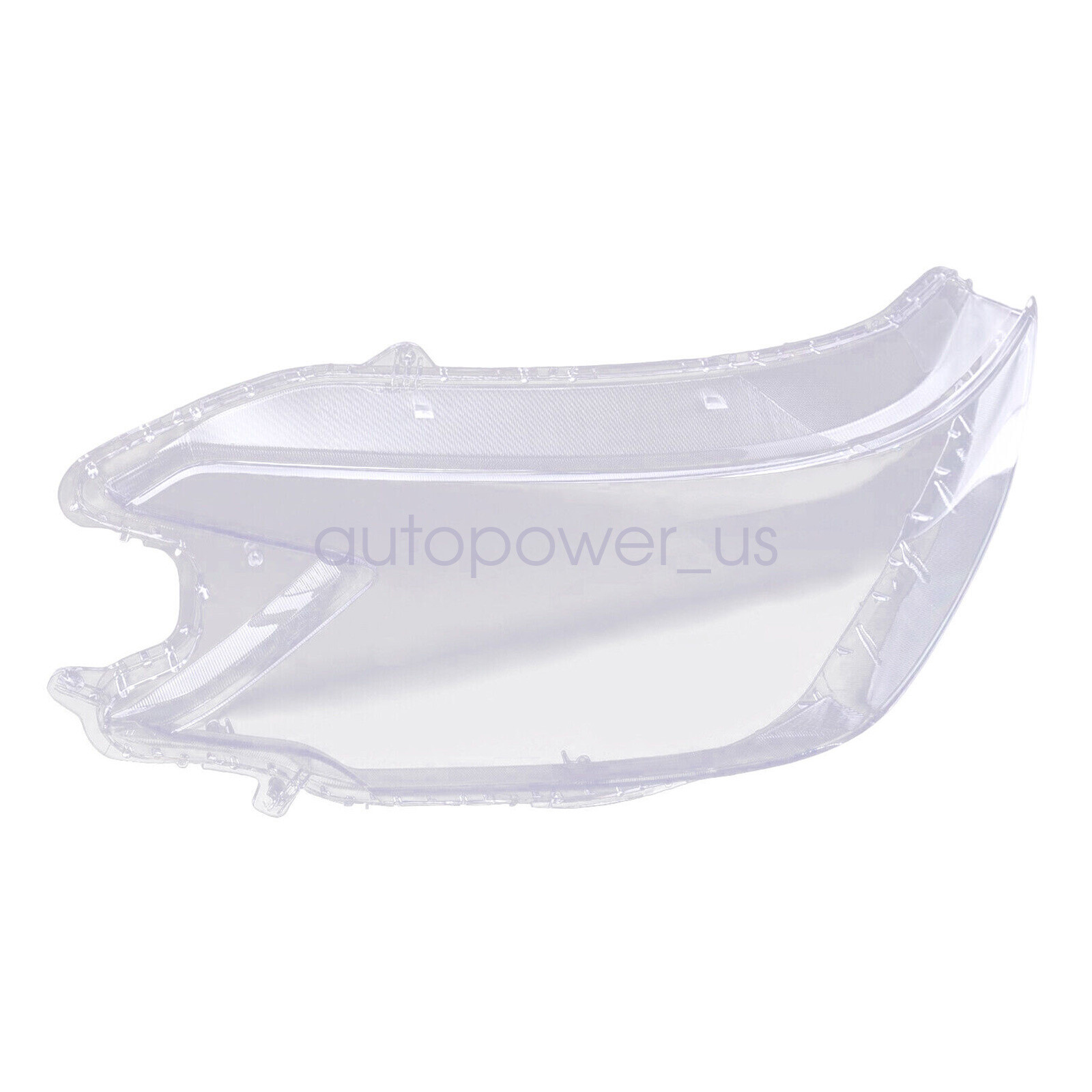 Right+Left Headlight Headlamp Lampshade Lens Cover For Honda CRV 2012