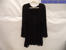 24seven, Women's Black Dress Size=2X Armpit to Armpit=24", Waist=24", Length=34"