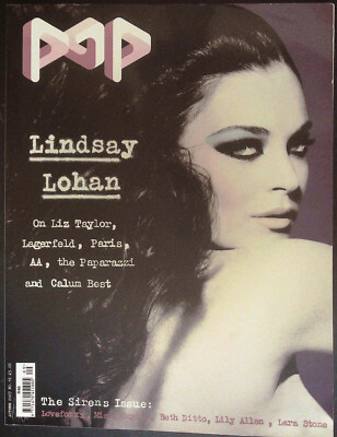 POP #16 Autumn 2007 LINDSAY LOHAN Beth Ditto LOVEFOXXX Yoko Ono LILLY ALLEN @EXC