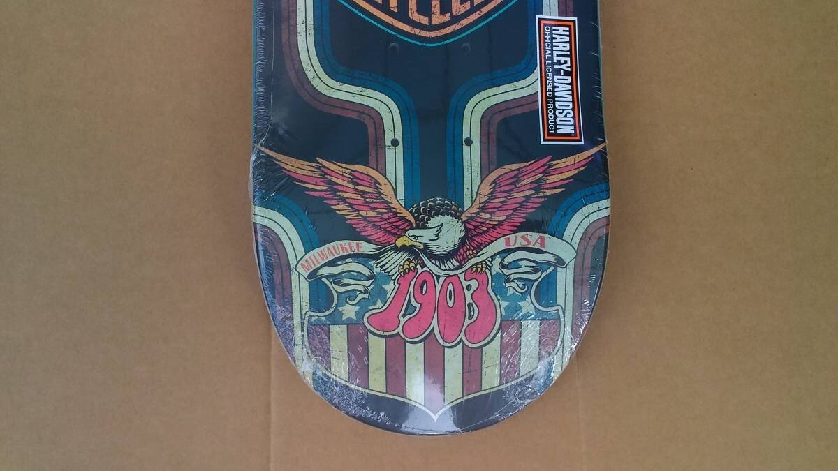 Harley Davidson Skateboard Skate Deck Deadstock New Dark Harley Davidson Skateboard Skate Deck Deadstock New Dark