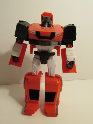 Transformers Generations Cyber Battalion Sideswipe – Figura 17,8 Cm, Da Robot Ad Auto