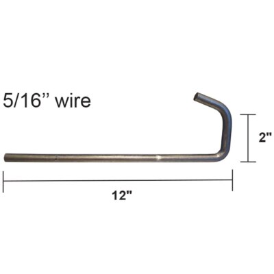 Nickson Exhaust System Hanger Universal Wire 12 Inch Box Of 25 25372-25