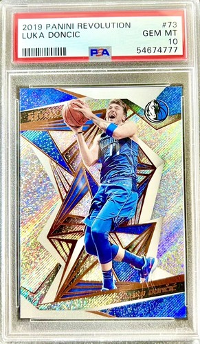 2019-20 Panini Revolution Luka Doncic Silver Dallas Mavericks PSA 10 Gem Mint 🔥 - Picture 1 of 3