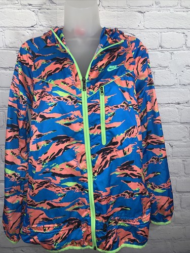 Nike Multi-Color Windbreaker Small 
