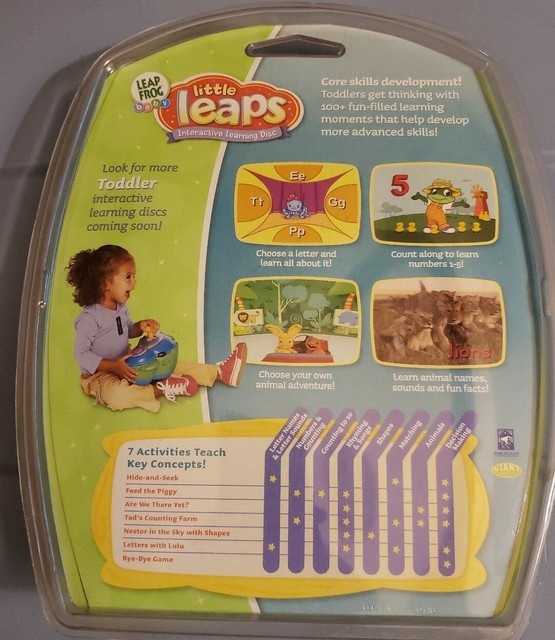 Leap Frog Little Leaps Leap Ahead Classic Learning Concepts Toddler ...