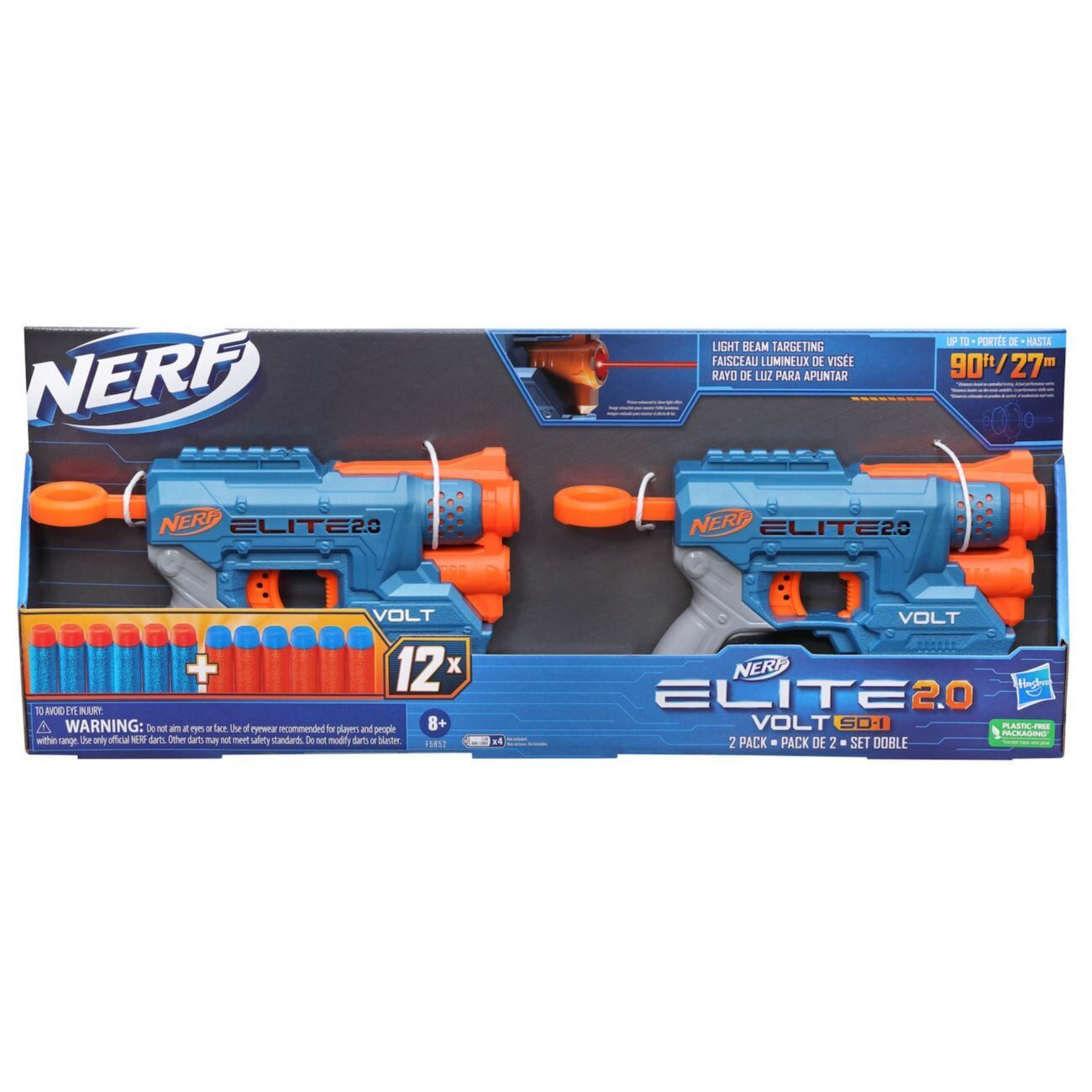 Nerf Arminha Lançador De Dardos Elite 2.0 Volt Sd-1 Hasbro