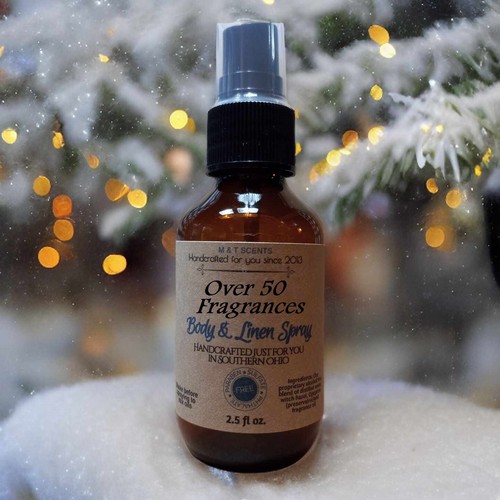 BODY & LINEN SPRAY over 50 fragrances 2.5oz made to order, handcrafted for you - Picture 2 of 2