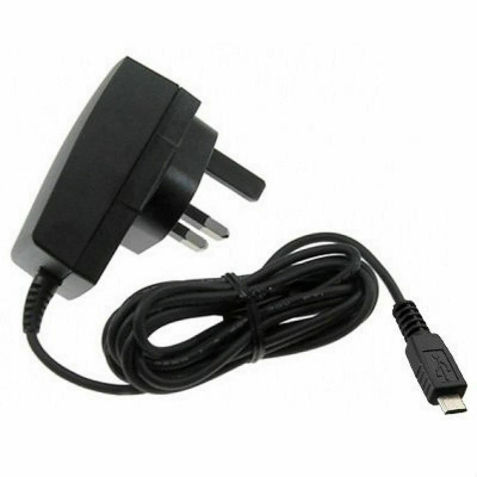 Mains Micro USB Wall Charger Socket 3 Pin Mobile Phone For Microsoft Nokia Lumia - Image 4 of 4