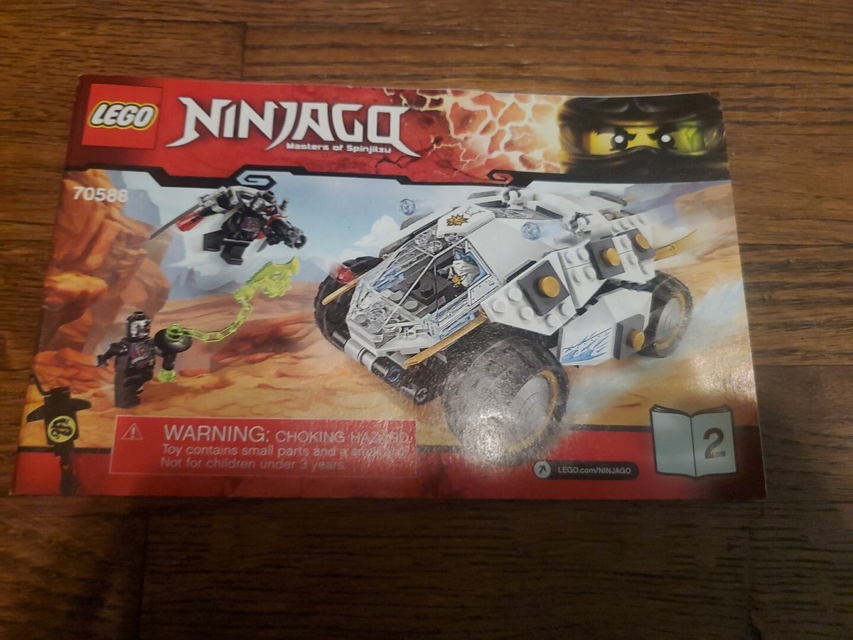 LEGO - Ninjago Titanium Ninja Tumbler 70588 - Instruction Manuals