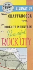 1951 Highway 58 Chattanooga To Lookout Mountain Brochure
