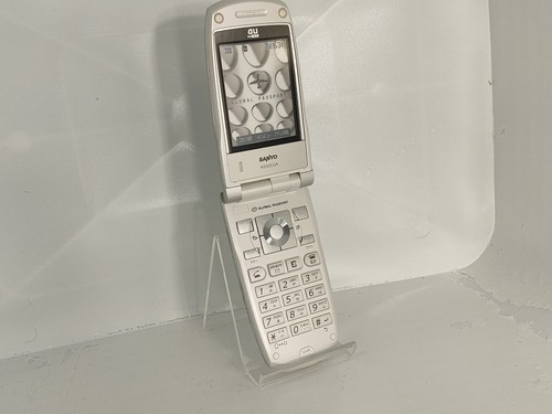 【Factice !】 Téléphone portable SANYO A5505SA (couleur argent) au-japon qui ne fonctionne pas - Photo 2 sur 3