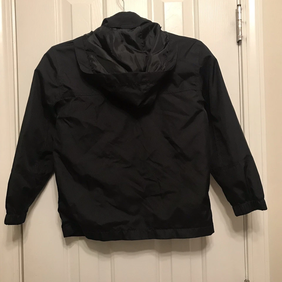 Cherokee 男孩连帽夹克,尺寸 S,拉链,黑色 — 第 2/4 张图片